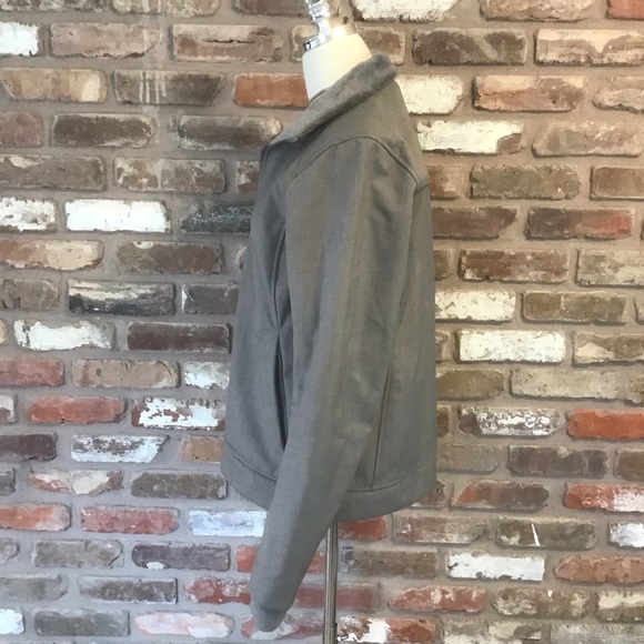 THE NORTH FACE Women’s Gray Faux Fur Lined Full Zip Jacket M - Picture 3 of 7